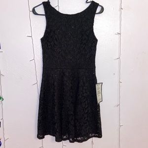 Sparkly, lace dress